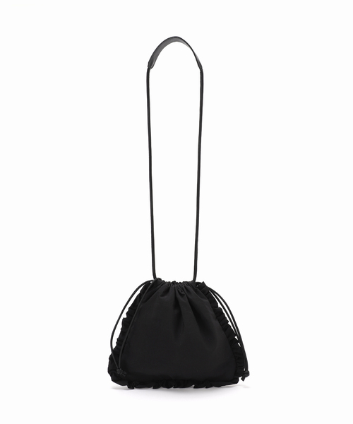 IENA(イエナ)の「ALLA HOLLON/オラホロン ナイロンフリルバッグ A3043PBG025(ハンドバッグ・レディース・ブラック・FREE)」の16枚目の写真