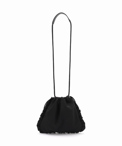 IENA(イエナ)の「ALLA HOLLON/オラホロン ナイロンフリルバッグ A3043PBG025(ハンドバッグ・レディース・ブラック・FREE)」の18枚目の写真