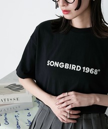 【forksy.】フロッキーロゴプリントTシャツ