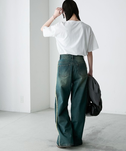 新品タグ付き FRAMe WORK 発泡ロゴ ロンT 楽天市場】ZONオリジナルロンT 長袖シャツ Tシャツ ロング ロゴ