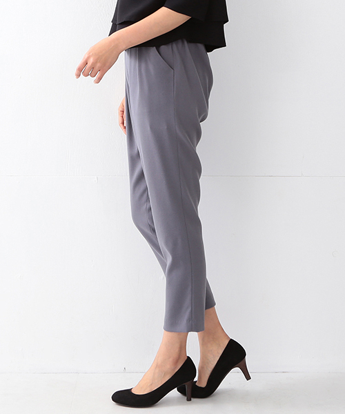 BEAMS LIGHTS Women's(ビームスライツ ウィメンズ)の「BEAMS LIGHTS / ジョーゼット サルエルパンツ(その他パンツ・レディース・グレー/ブラック/オリーブ・36/38)」の20枚目の写真