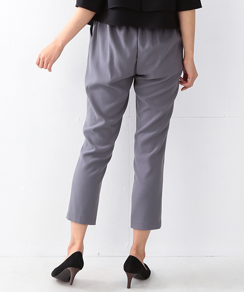 BEAMS LIGHTS Women's(ビームスライツ ウィメンズ)の「BEAMS LIGHTS / ジョーゼット サルエルパンツ(その他パンツ・レディース・グレー/ブラック/オリーブ・36/38)」の19枚目の写真