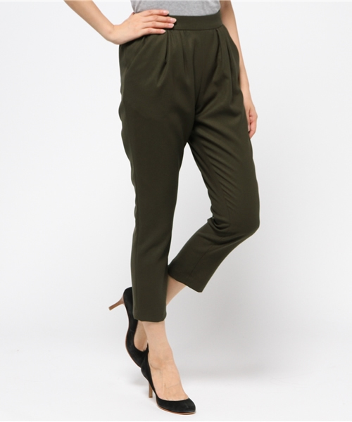 BEAMS LIGHTS Women's(ビームスライツ ウィメンズ)の「BEAMS LIGHTS / ジョーゼット サルエルパンツ(その他パンツ・レディース・グレー/ブラック/オリーブ・36/38)」の3枚目の写真