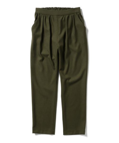 BEAMS LIGHTS Women's(ビームスライツ ウィメンズ)の「BEAMS LIGHTS / ジョーゼット サルエルパンツ(その他パンツ・レディース・グレー/ブラック/オリーブ・36/38)」の4枚目の写真