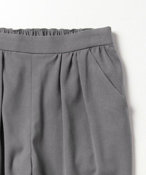 BEAMS LIGHTS Women's(ビームスライツ ウィメンズ)の「BEAMS LIGHTS / ジョーゼット サルエルパンツ(その他パンツ・レディース・グレー/ブラック/オリーブ・36/38)」の13枚目の写真