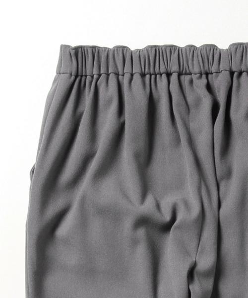 BEAMS LIGHTS Women's(ビームスライツ ウィメンズ)の「BEAMS LIGHTS / ジョーゼット サルエルパンツ(その他パンツ・レディース・グレー/ブラック/オリーブ・36/38)」の7枚目の写真