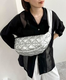 fredy emue | キルトハーフムーンショルダーバック(ショルダーバッグ)