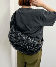 fredy emue | キルトハーフムーンショルダーバック(ショルダーバッグ)