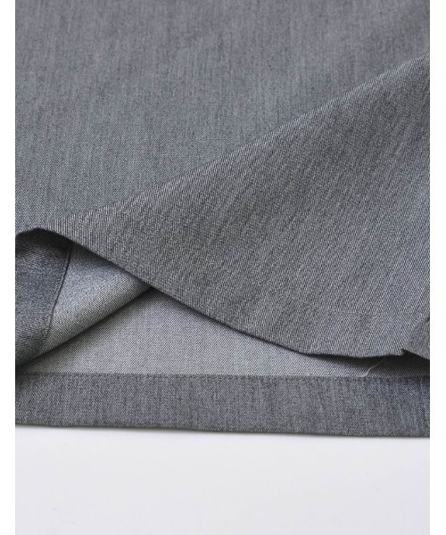 Re:EDIT（リエディ）の「[低身長サイズ有]ツイルバルーンスリーブオフショルオールインワン（つなぎ/オールインワン・レディース・グレー/ブラック・MEDIUM/LARGE/SHORT）」の13枚目の写真