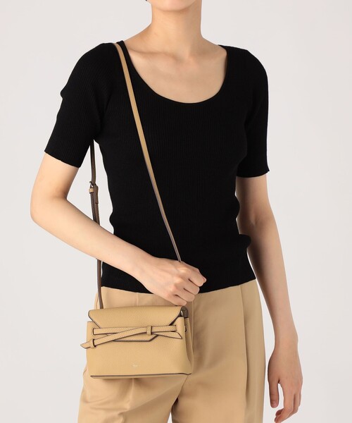 tov(トーヴ)の「TOV MIMI S 2-wayバッグ(ショルダーバッグ・レディース・ベージュ/ライトブルー/ブラック・FREE)」の4枚目の写真