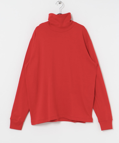 セール】久米繊維別注タートルネックLONG-SLEEVE T-SHIRTS（T
