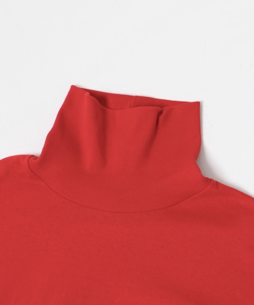 URBAN RESEARCH（アーバンリサーチ）の「久米繊維別注タートルネックLONG-SLEEVE T-SHIRTS（Tシャツ/カットソー・メンズ・ブラック/ホワイト/レッド/ブルー系その他・MEDIUM/LARGE）」の12枚目の写真