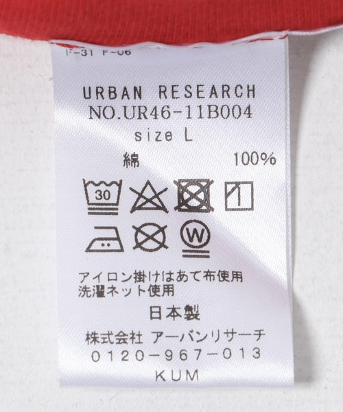 URBAN RESEARCH（アーバンリサーチ）の「久米繊維別注タートルネックLONG-SLEEVE T-SHIRTS（Tシャツ/カットソー・メンズ・ブラック/ホワイト/レッド/ブルー系その他・MEDIUM/LARGE）」の20枚目の写真