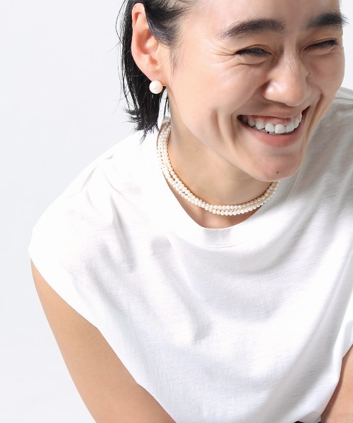 プレーンノースリーブ（Tシャツ/カットソー）｜COUDRE（クードル