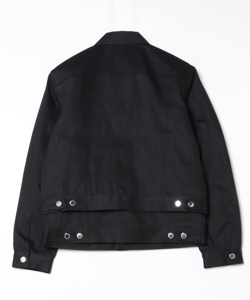 JOHN LAWRENCE SULLIVAN（ジョンローレンスサリバン）の「RIGID DENIM STACKED JACKET（ブルゾン・メンズ・インディゴブルー/ブラック・46/48）」の5枚目の写真