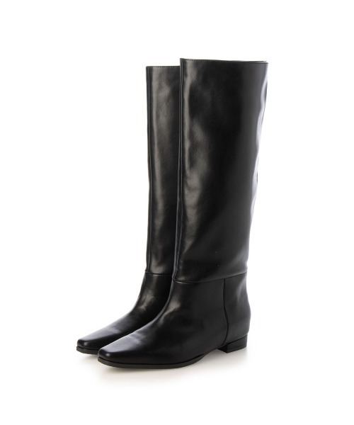 EVOL（イーボル）の「【EVOL】EVOL×Akiko Yamamotoコラボインヒールロングブーツ AX30502（ブーツ・レディース・ブラック/ブラウン/ボルドー・S/L/LL/M）」の4枚目の写真