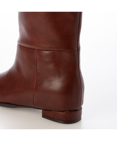 EVOL（イーボル）の「【EVOL】EVOL×Akiko Yamamotoコラボインヒールロングブーツ AX30502（ブーツ・レディース・ブラック/ブラウン/ボルドー・S/L/LL/M）」の14枚目の写真