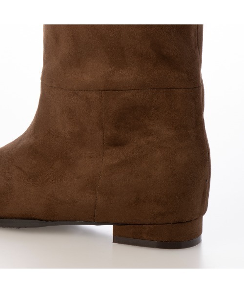 EVOL（イーボル）の「【EVOL】EVOL×Akiko Yamamotoコラボインヒールロングブーツ AX30502（ブーツ・レディース・ブラック/ブラウン/ボルドー・S/L/LL/M）」の20枚目の写真