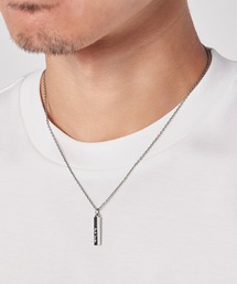 Paul Smith ポールスミス ネックレス　プレート　メッセージ Paul Smith（ポールスミス）の「“Bicolor Logo” ネックレス【240905