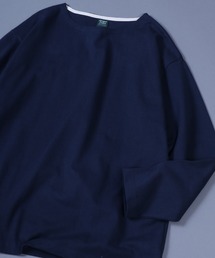 ANPAS | 11oz Ultra Heavy Weight Wide Silhouette Basque T-Shirt/11オンス ウルトラヘビーウェイト バスクTシャツ 長袖Tシャツ ロンT オーバーサイズ ワイドシルエット(Tシャツ/カットソー)