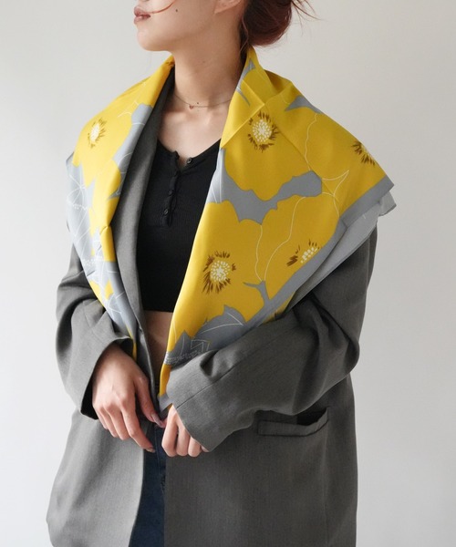 セール】【 Port / ポート 】 ニュアンス デザイン マルチ スカーフ