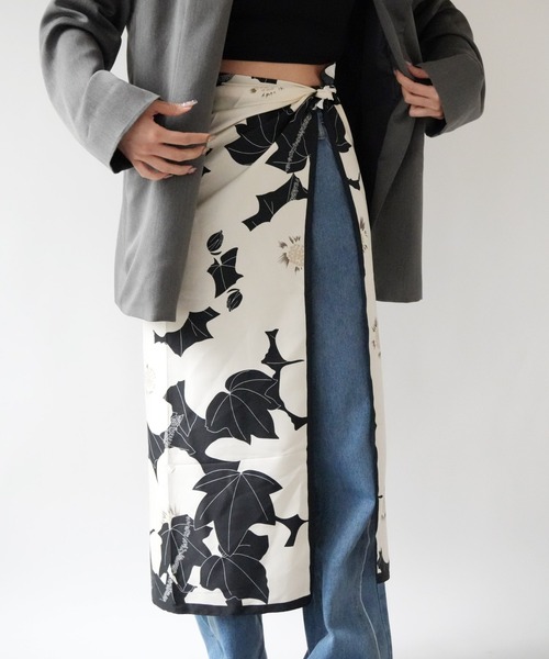 Port / ポート 】 ニュアンス デザイン マルチ スカーフ（バンダナ