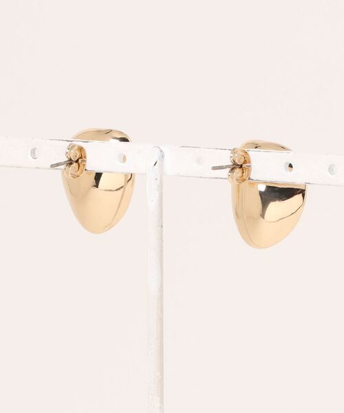 CIAOPANIC TYPY（チャオパニックティピー）の「lilニュアンスオーバルピアス（ピアス（両耳用）・レディース・シルバー/ゴールド・ONE SIZE）」の9枚目の写真