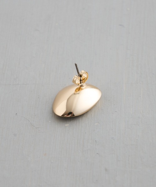 CIAOPANIC TYPY（チャオパニックティピー）の「lilニュアンスオーバルピアス（ピアス（両耳用）・レディース・シルバー/ゴールド・ONE SIZE）」の8枚目の写真