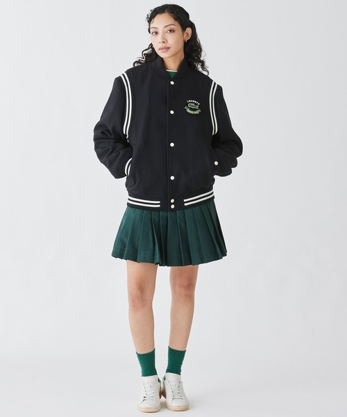 LACOSTE（ラコステ）の「ウールバーシティジャケット / 中綿ブルゾン（ブルゾン・メンズ・ブラック・46/48/52/50）」の20枚目の写真