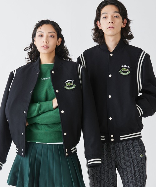 美品✨LACOSTE ラコステ　 リバーシブル ブルゾン　早い者勝ち リバーシブルシャツジャケット CH7189 - ラコステ（LACOSTE