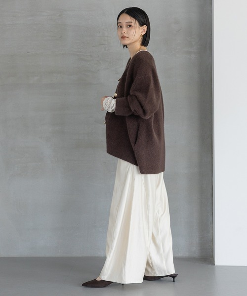 CNラクーンコンVカーディガン《追加2》（カーディガン/ボレロ）｜A