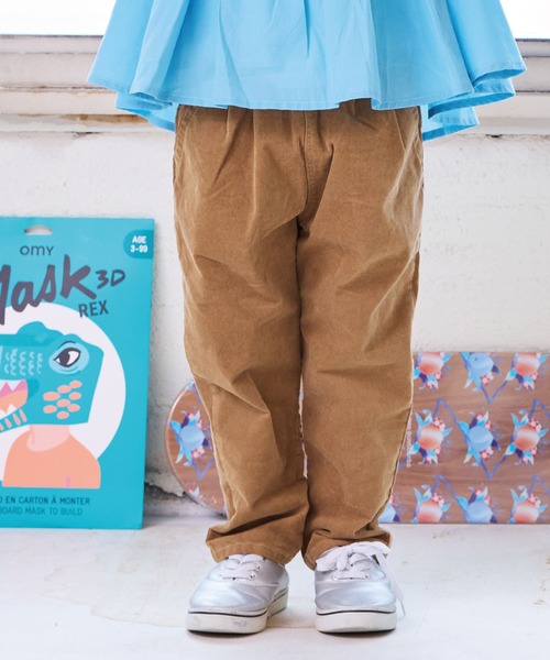 Life Support Products（ライフサポートプロダクツ）の「コールテンタックロングパンツ（その他パンツ・キッズ・オフホワイト/グリーン/ピンク/ベージュ/パープル/チャコール/オレンジ/ライトグリーン/ワインレッド/グレー/ライトブルー/ブラック・100/130/120/110/95/90/80/140/150）」の6枚目の写真