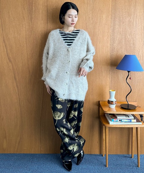 【セール】シャギービッグカーデ（カーディガン/ボレロ）｜DOUX ARCHIVES（ドゥアルシーヴ）