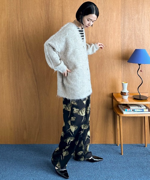 【セール】シャギービッグカーデ（カーディガン/ボレロ）｜DOUX ARCHIVES（ドゥアルシーヴ）