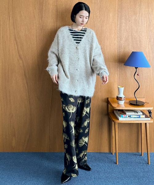 【セール】シャギービッグカーデ（カーディガン/ボレロ）｜DOUX ARCHIVES（ドゥアルシーヴ）