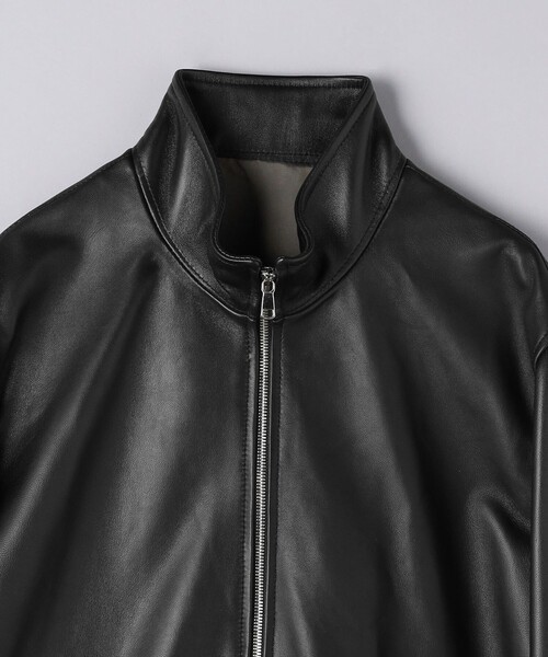 ユナイテッドアローズゴルフ　ジップジャケット　グレー×黒　Ｓ　メンズ UNITED ARROWS GOLF ブルゾン アウター メンズ ロゴテープ