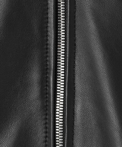 UNITED ARROWS（ユナイテッドアローズ）の「シープスキン レザー ジップ ブルゾン（ブルゾン・メンズ・ブラック・S/M/L）」の16枚目の写真