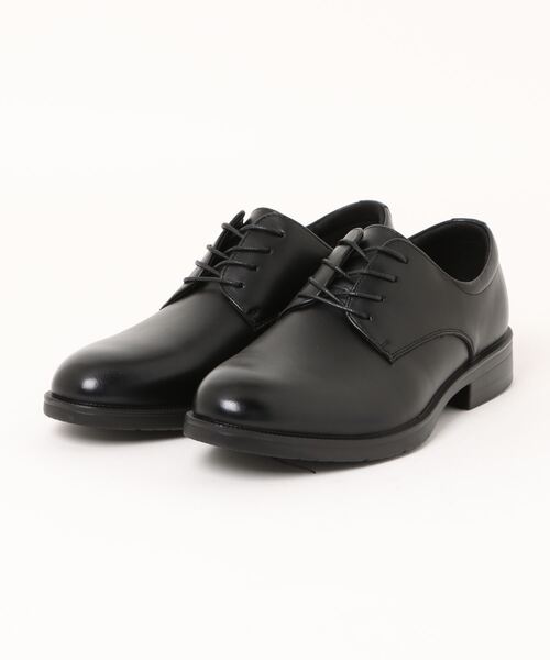 ON&OFF(オンアンドオフ)の「【ON&OFF】 <外羽根プレーン>幅広 4E 防水 ビジネスシューズ【24.5cm~28.0cm】(ドレスシューズ・メンズ・ブラック/ブラウン・24.5cm/25.0cm/25.5cm/26.0cm/26.5cm/27.0cm/27.5cm/28.0cm)」の1枚目の写真