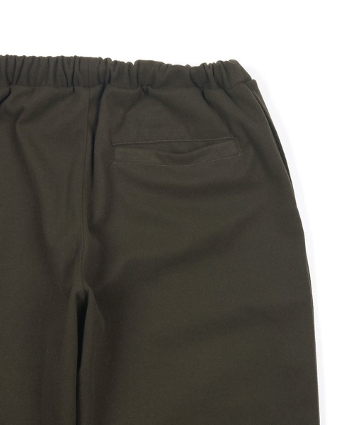 LANVIN en Bleu(ランバンオンブルー)の「セットアップ ダブルフェイス ウーリー リラックス ワイドパンツ(その他パンツ・メンズ・カーキ/スミクロ・52/50/48/46)」の14枚目の写真