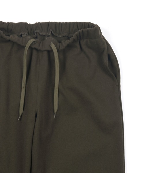 LANVIN en Bleu(ランバンオンブルー)の「セットアップ ダブルフェイス ウーリー リラックス ワイドパンツ(その他パンツ・メンズ・カーキ/スミクロ・52/50/48/46)」の12枚目の写真