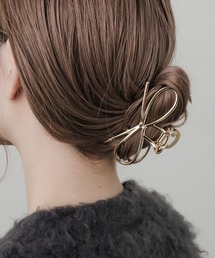 SMELLY | メタルリボンバンス(バレッタ/ヘアクリップ)