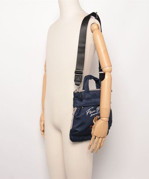 Ficce,Brave（フィセブレイブ）の「【Ficce Brave/フィセブレイブ】 ヘルメットバッグ（ショルダーバッグ・メンズ・ブラック/カーキ/ネイビー・FREE）」の7枚目の写真