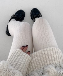 Heather | ケーブルニットタイツ　207640(タイツ/ストッキング)