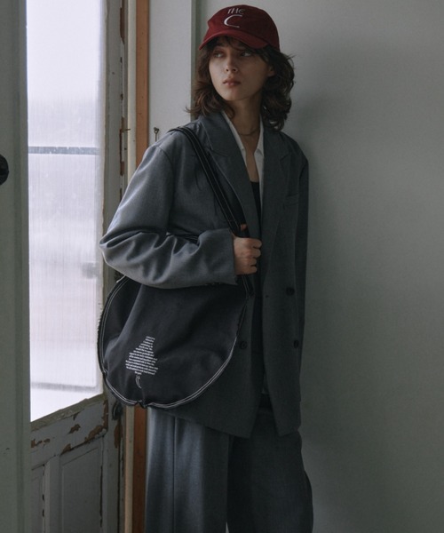CREDONA(クレドナ)の「CIRCLE TOTE BAG/サークルトートバッグ(トートバッグ・レディース・ブラック/アイボリー・FREE)」の5枚目の写真