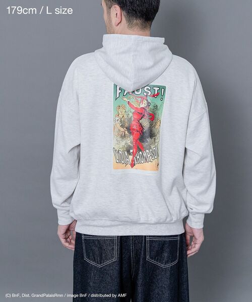 CRAFT STANDARD BOUTIQUE（クラフトスタンダードブティック）の「【ユニセックス】ジュール・シェレ/ パーカー（パーカー・レディース・ブラック/ホワイト系その他/グレイッシュベージュ・XL/L/M）」の16枚目の写真