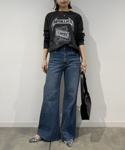 LOUNGEDRESS(ラウンジドレス)の「【GOOD ROCK SPEED】METALLICAロンT(Tシャツ/カットソー・レディース・ブラック・FREE)」の2枚目の写真