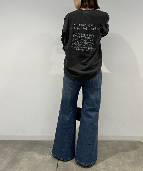 LOUNGEDRESS(ラウンジドレス)の「【GOOD ROCK SPEED】METALLICAロンT(Tシャツ/カットソー・レディース・ブラック・FREE)」の4枚目の写真