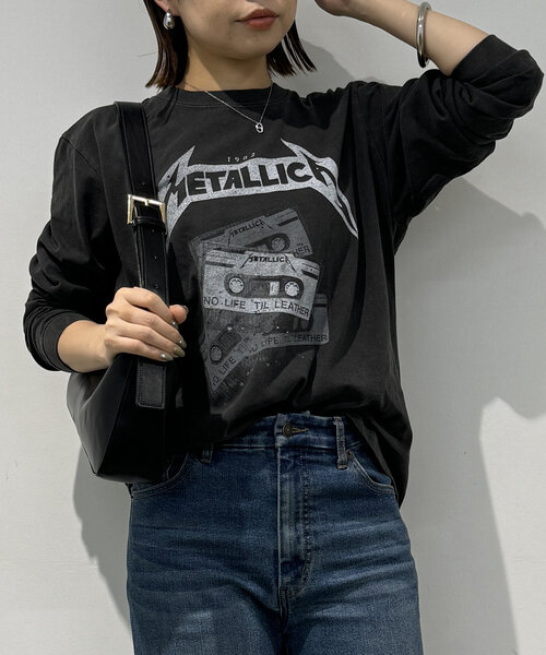 LOUNGEDRESS(ラウンジドレス)の「【GOOD ROCK SPEED】METALLICAロンT(Tシャツ/カットソー・レディース・ブラック・FREE)」の5枚目の写真