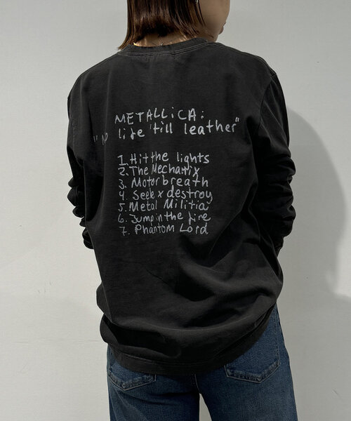 LOUNGEDRESS(ラウンジドレス)の「【GOOD ROCK SPEED】METALLICAロンT(Tシャツ/カットソー・レディース・ブラック・FREE)」の7枚目の写真