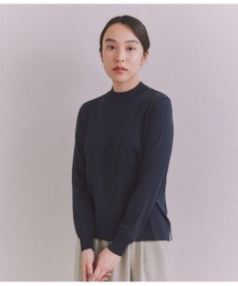 NEWYORKER - NewYorker Vネック　ニット　ブルー NEWYORKER（ニューヨーカー）の「ポリコットン 12チルデン風V